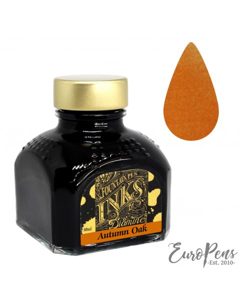 Diamine 80ml Bottled Ink - Autumn Oak