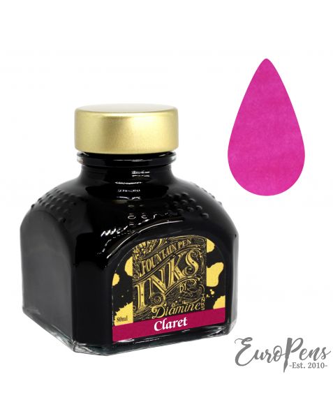 Diamine 80ml Bottled Ink - Claret