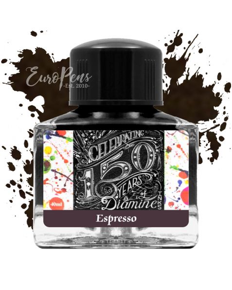 Diamine 40ml - Anniversary Bottled Ink - Espresso