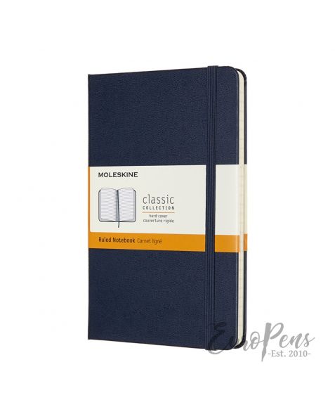 Moleskine Notebook - Medium Hardcover - Sapphire Blue - Ruled