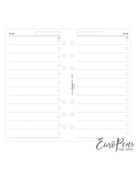 Filofax Personal To Do