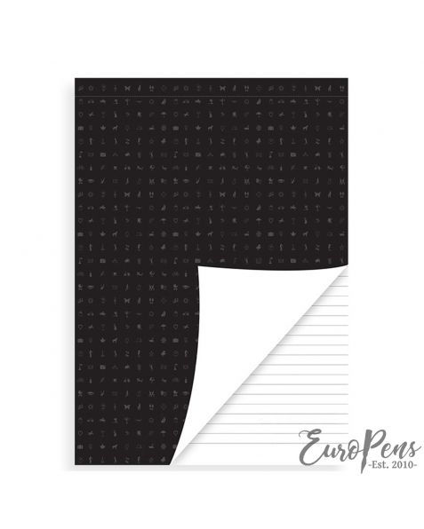 Filofax A5 White Perforated Ruled Notepad