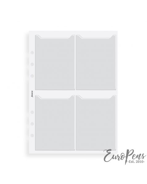 Filofax A5 Business/Credit Card Holder Double Sided