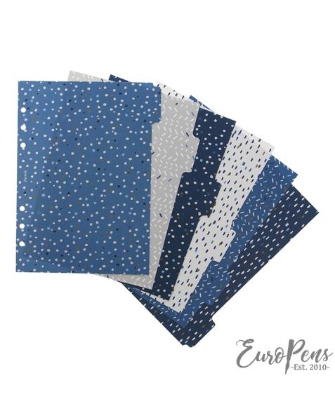 Filofax A5 Indigo Dividers