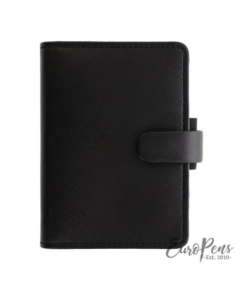Filofax Mini Saffiano Organiser - Black
