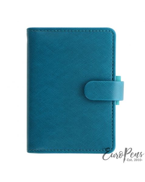 Filofax Mini Saffiano Organiser - Aquamarine