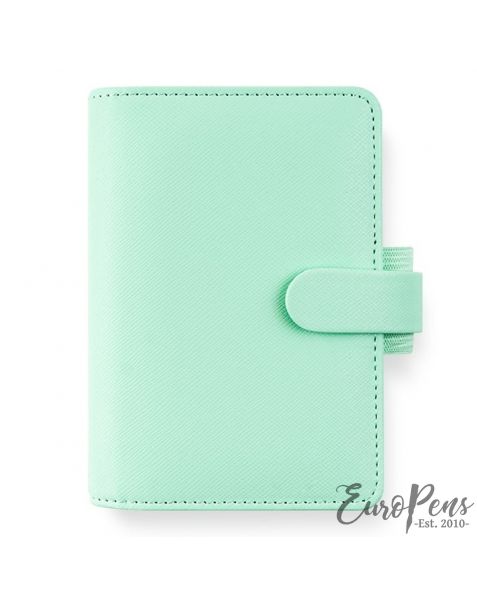 Filofax Mini Saffiano Organiser - Neo Mint