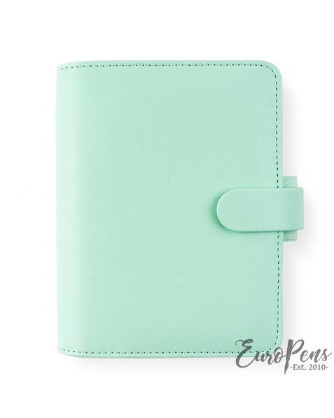 Filofax Pocket Saffiano Organiser - Neo Mint