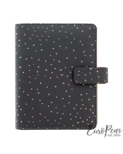 Filofax Pocket Confetti Organiser - Charcoal