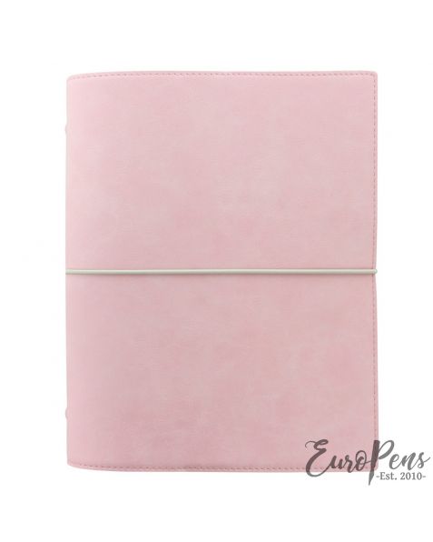 Filofax A5 Domino Organiser - Soft Pale Pink
