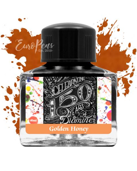 Diamine 40ml - Anniversary Bottled Ink - Golden Honey