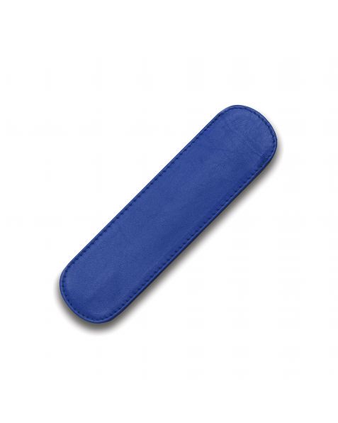 Europens Leather Pen Pouch-Blue