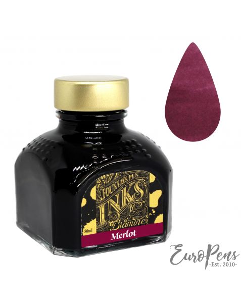 Diamine 80ml Bottled Ink - Merlot