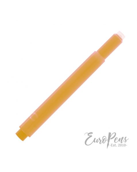 Monteverde Fountain Pen Ink Cartridges - Compatible With Lamy Fountain Pens - Pack Of 5 - Fluorescent Orange