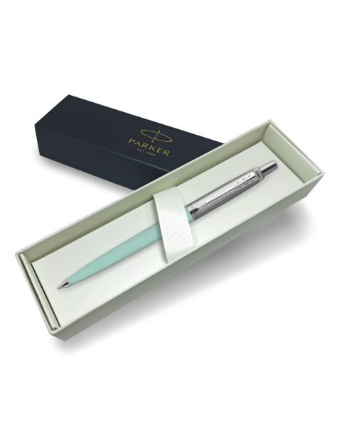 Parker Jotter Stainless Steel Ballpoint Pen - Pastel Colours
