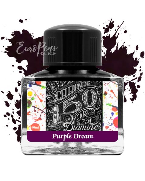 Diamine 40ml - Anniversary Bottled Ink - Purple Dream