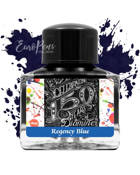 Diamine 40ml - Anniversary Bottled Ink - Regency Blue