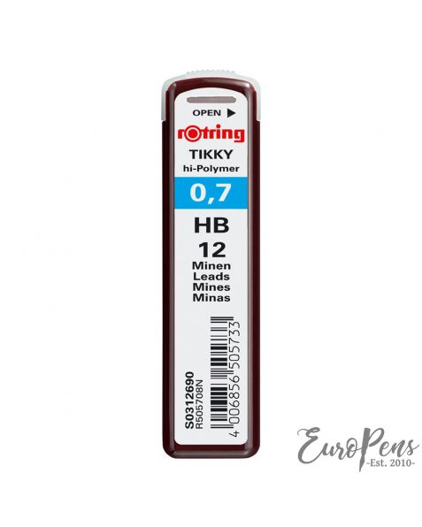 Rotring Pencil Leads - 12 Leads - HB -  0.7 mm