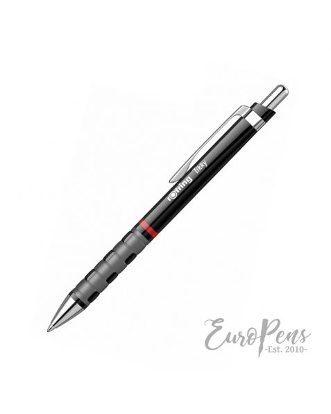 Rotring Tikky Ballpoint Pen - Black (Blue Ink)