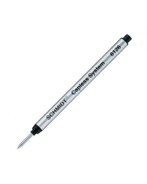 Schmidt Capless Rollerball Refill - Black - Fine (P8126F)