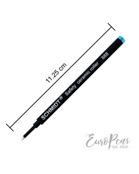 Schmidt 888M  Standard Rollerball Pen Refill- Medium - Turquoise