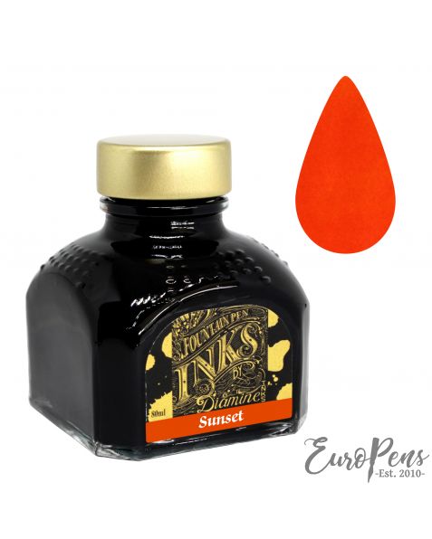 Diamine 80ml Bottled Ink - Sunset