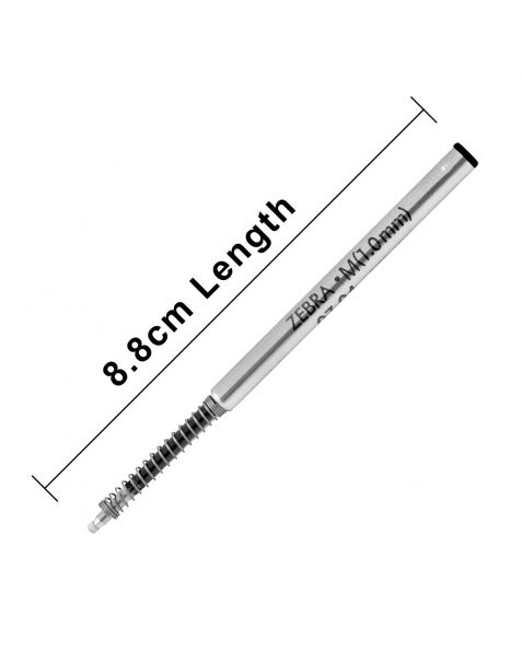 Zebra F. Ballpoint Pen Refills - 1.0mm (Medium)