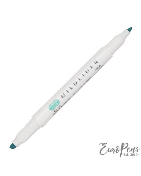 Zebra Mildliner Twin Ended Highlighter - Blue/Green