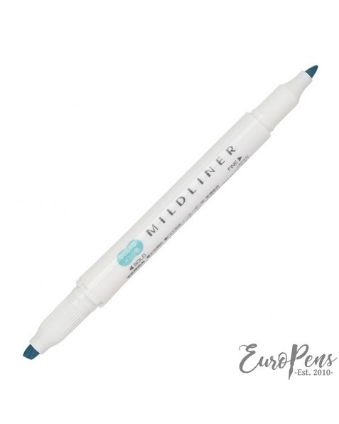 Zebra Mildliner Twin Ended Highlighter - Blue