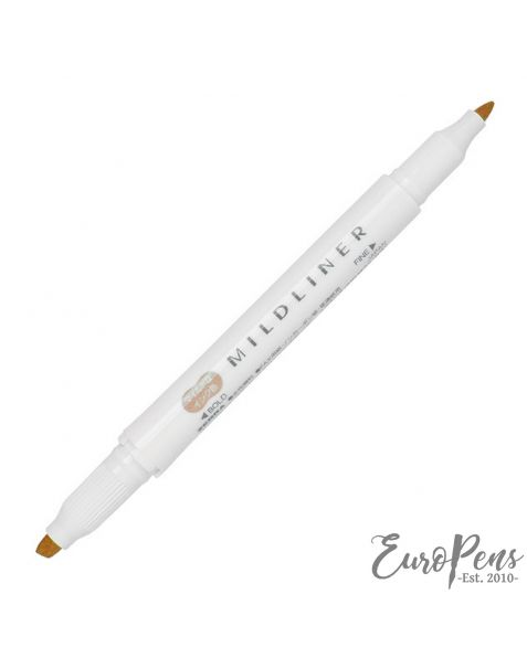 Zebra Mildliner Twin Ended Highlighter - Orange